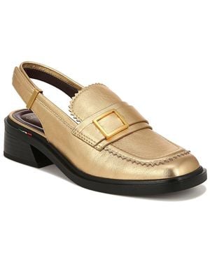 Franco Sarto A-Gianna Leather Slingback - Metallic