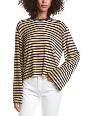 forte_forte Textured T-Shirt - Gray