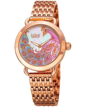 Burgi Burgi Stainless Steel Watch - Multicolor