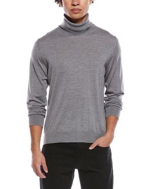Herno Wool Turtleneck Sweater - Gray