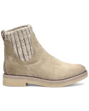 Comfortiva Rawnie Suede Boot - Natural