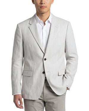 Theory Chambers Linen Blazer - Grey