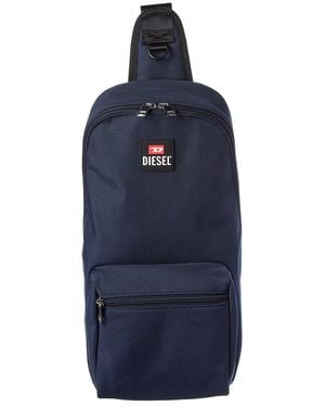 DIESEL Logo Basic Slingback Letter Mono Backpack - Blue