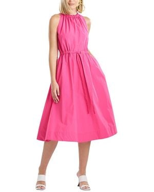 Natori Techno Poplin Dress - Pink