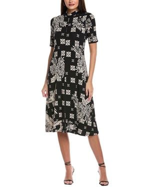 Johnny Was Petite The Janie Favorite Midi Dress - Black