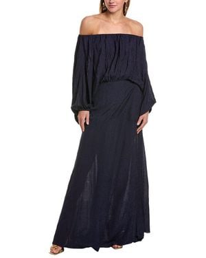 A.L.C. Natalia Maxi Dress - Blue