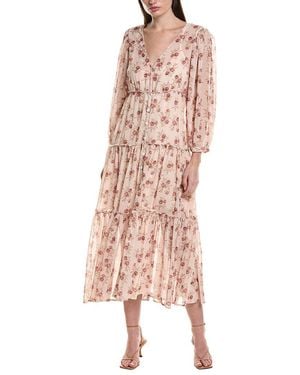 Saltwater Luxe Floral Maxi Dress - Pink