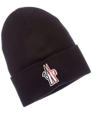 Moncler Wool Beanie - Blue