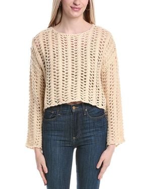 Moon River Wool-Blend Sweater - Blue
