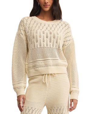 Z Supply Rue Crochet Jumper - Natural