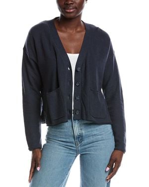 Splendid Michelle Silk-Blend Cardigan - Blue