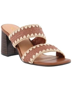 Seychelles Hattie Raffia Heeled Sandal - Brown