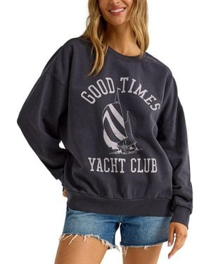 Z Supply Yacht Club Sunday Sweatshirt - Blue