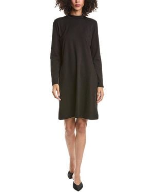 Eileen Fisher Mock Neck Dress - Black