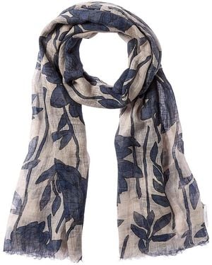 Brunello Cucinelli Linen Scarf - Blue