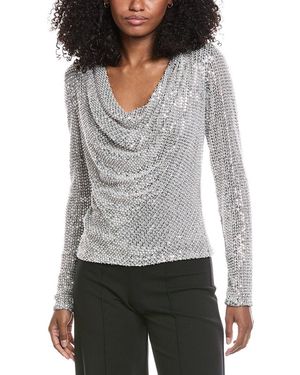 Ramy Brook Leon Blouse - Grey