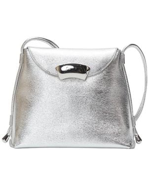 3.1 Phillip Lim Id Petite Soft Leather Crossbody - Grey