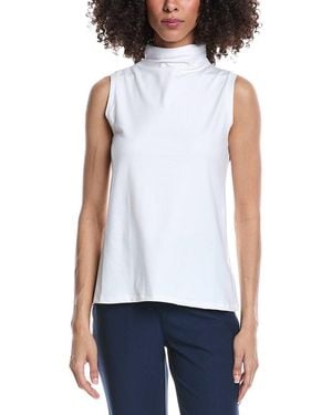adidas Ultimate Classic Mock Neck Top - White