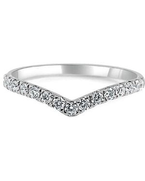 Sabrina Designs 14k 0.25 Ct. Tw. Diamond V Ring - White