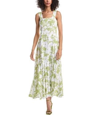 Vince Camuto Thick Strap Maxi Dress - Green