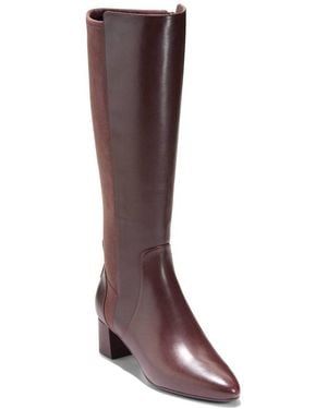 Cole Haan Go-To Leather Tall Boot - Brown