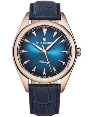 Revue Thommen Heritage Watch - Blue