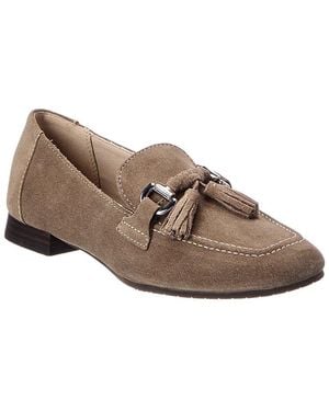 Donald J Pliner Fabia 02 Suede Loafer - Brown