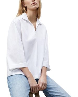 Lafayette 148 New York Plus Dales Shirt - White