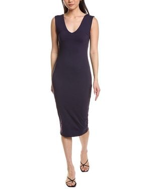 Susana Monaco V Front V Back Tank Dress - Blue