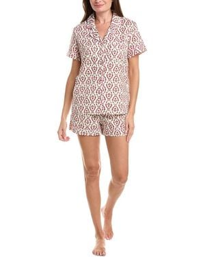 Bedhead 2Pc Short Pyjama Set - Pink