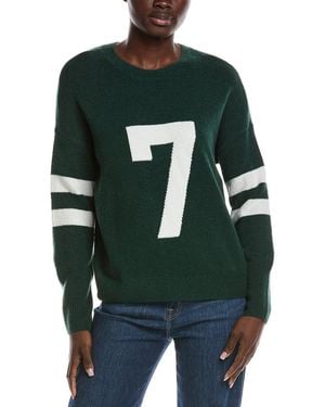 Vince Camuto Number Design Jumper - Green