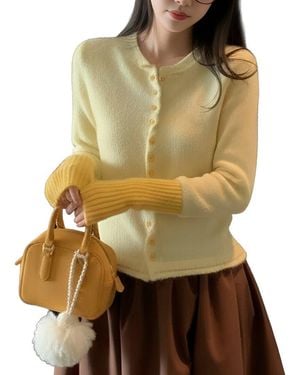 Tedora Cardigan - Brown