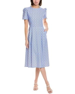 Jude Connally Stacey Midi Dress - Blue