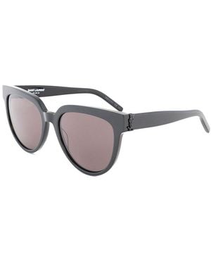 Saint Laurent Sl M28 54Mm Sunglasses - Grey