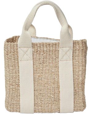 Kayu Micro Cherry Straw Bag - Natural