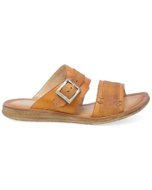 Miz Mooz Florra Leather & Suede Sandal - White