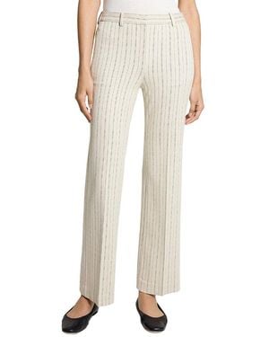 Theory Slim Fit Crepe Trouser - Natural