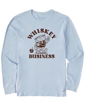 Life Is Good. Crusher Shirt - Blue