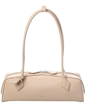 Alaïa Le Teckel Medium Leather Shoulder Bag - Natural
