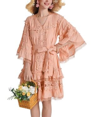 Kaimilan Midi Dress - Red