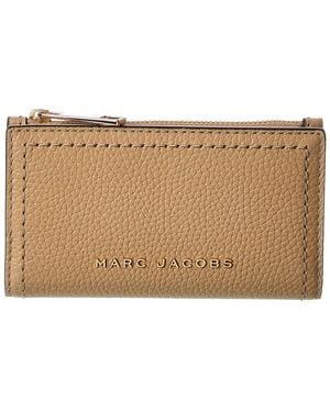 Marc Jacobs Medium Leather Flat Wallet - Brown