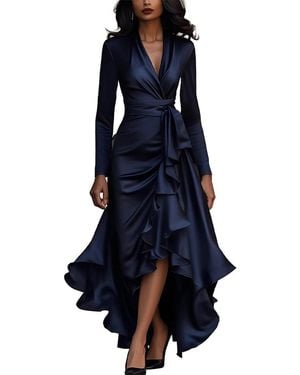 Dilireba Maxi Dress - Blue