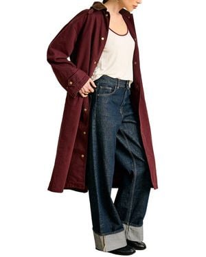 Line & Dot Chelsea Coat - Black