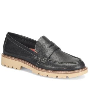 Comfortiva Lakota Leather Flat - Black
