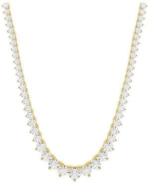 Diamond Select Cuts 14K 15.00 Ct. Tw. Diamond Pendant Necklace - Metallic