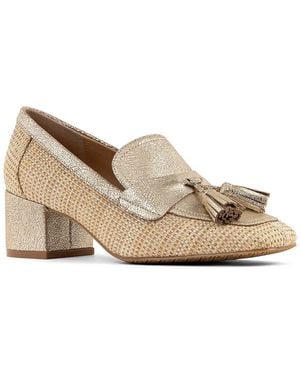 Donald J Pliner Kressida Jute & Leather Loafer - Natural
