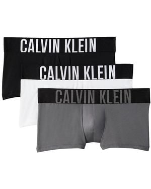 Calvin Klein Low Rise Trunk 3-Pack - Black