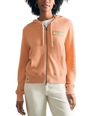 Faherty Good Medicine Hoodie - Orange