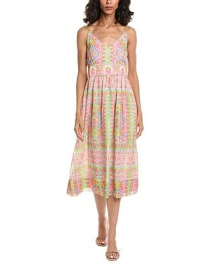 Gretchen Scott Waettau Fiesta Dress - Pink