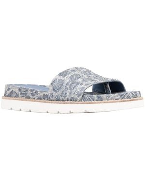 Donald J Pliner Joella Fabric Sandal - Blue